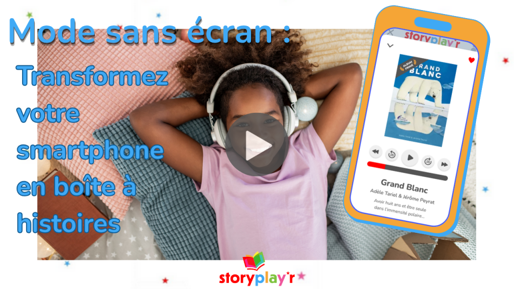 Mode sans écran sur smartphone miniature