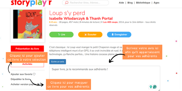Médiation avec Storyplay'r